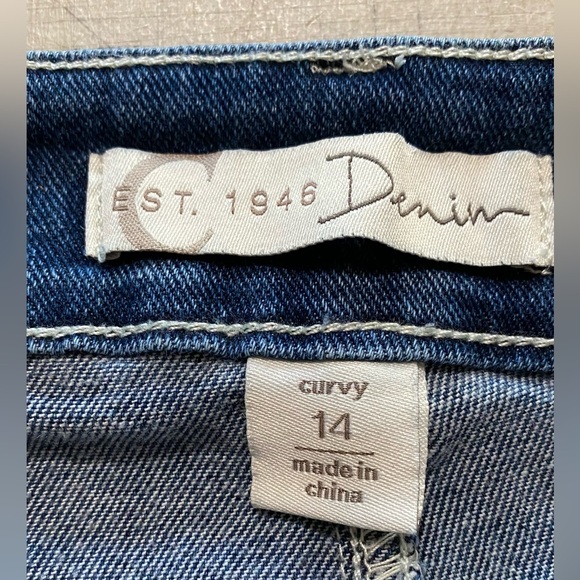 est 1948 Denim jeans womens 36x31 size 14 curvy - Picture 2 of 7